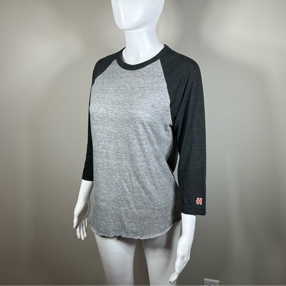 HOMAGE Color Block Baseball Tee - Picture 2 of 5